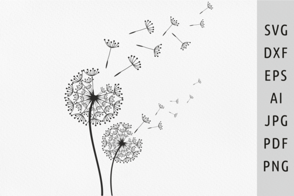 Download Blowing Dandelion SVG Wild Flower Nature - Dandelion svg Collection